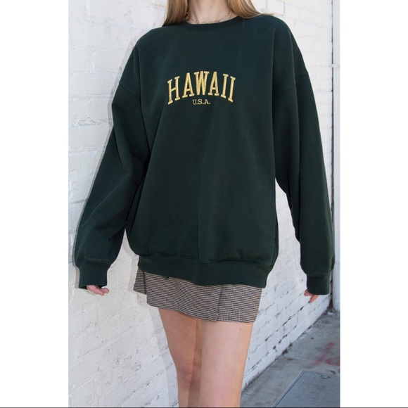 Brandy Melville Tops - Brandy Melville Erica Hawaii Sweatshirt